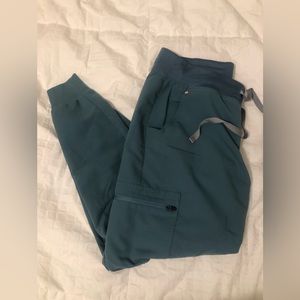 medium petite hydrogreen FIGS joggers (MP)